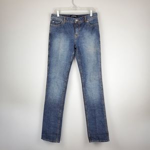 LONDON JEANS Denim Stretch Striaght Leg Jeans, Size 10